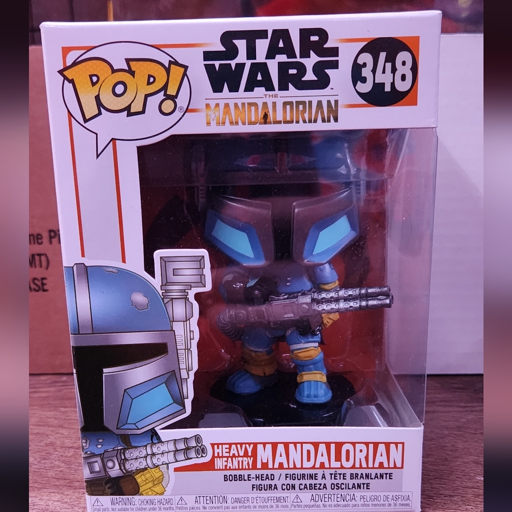 Funko Star Wars: The Mandalorian Action Figure Heavy Infantry Mandalorian